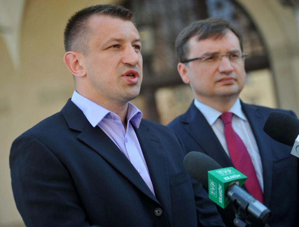 Zbigniew Ziobro i Tomasz Adamek