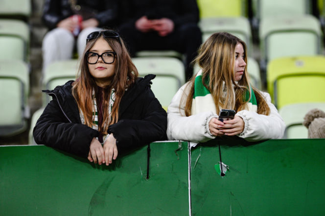 Lechia Gdańsk - Górnik Zabrze, zdjęcia kibiców i zawodników z meczu 18, kolejki PKO BP Ekstraklasy