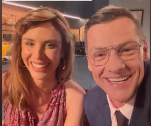 M jak miłość nowy sezon na planie. Kama (Michalina Sosna), Piotrek (Marcin Mroczek)