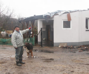 Krowa Diablica zobaczyła ogień i padła na zawał. Jarosław nie może się pozbierać. Miałem ochotę płakać