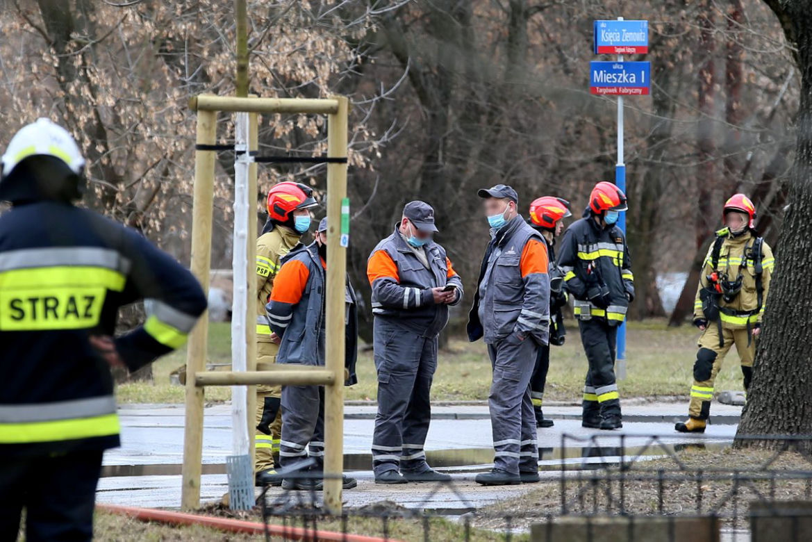Duży wyciek gazu na Targówku 
