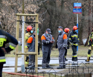 Duży wyciek gazu na Targówku 