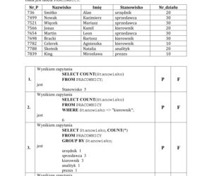 ARKUSZE CKE - Matura z informatyki 2019