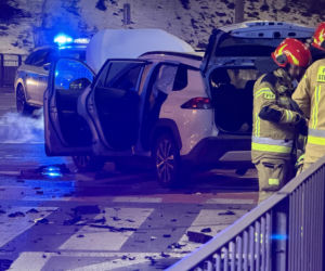 Wypadek na Rondzie Żaba w Warszawie
