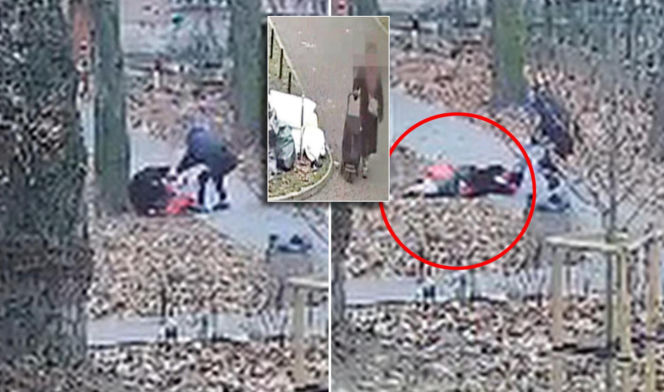 Seria napadów w Warszawie. Jedna z emerytek broniła się, aż upadła. Przerażające nagranie