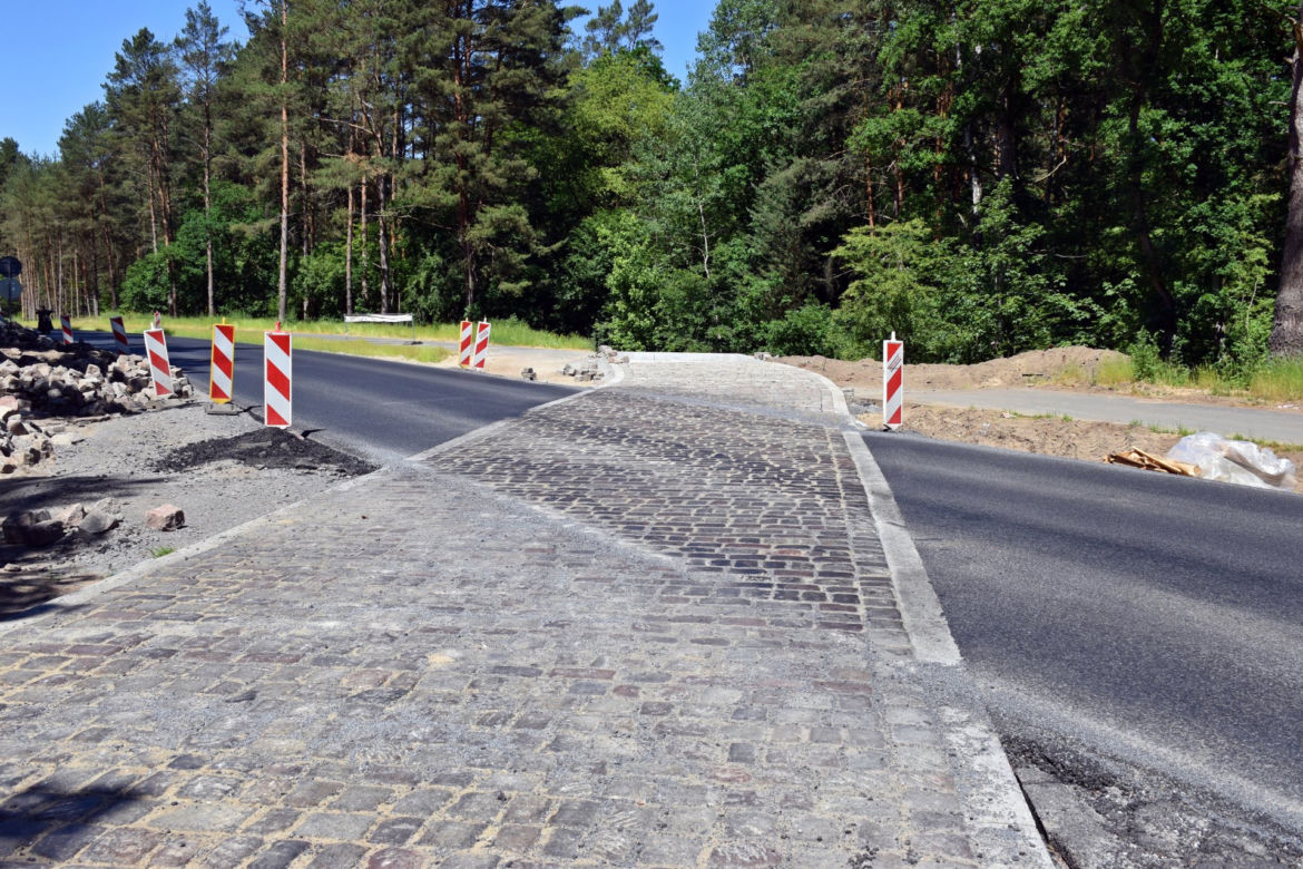 Budowa węzła Głębokie - czerwiec 2021