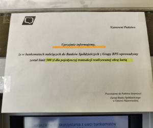 Banki ograniczają limity wypłat z bankomatów