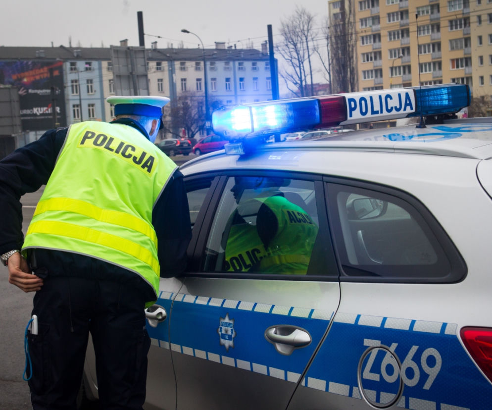 radiowóz, policja, kontrola