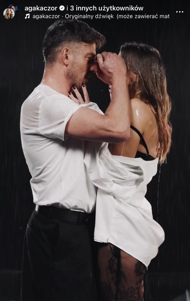 Agnieszka Kaczorowska i Marcin