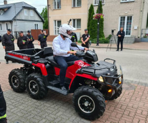 Podlascy strażacy mają nowy sprzęt. Zgotowali mu gorące powitanie [ZDJĘCIA]