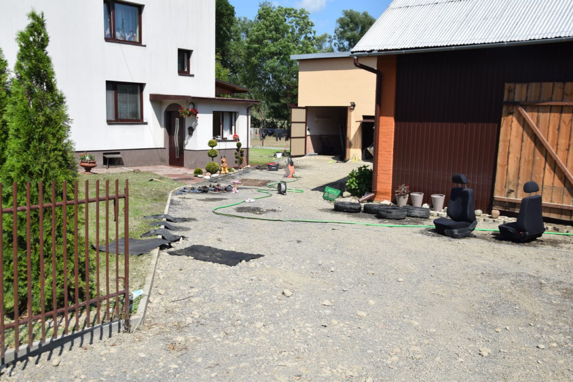 Manasterz po powodzi