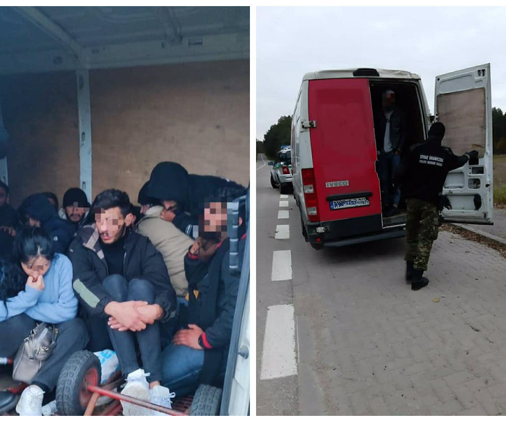Kolejni kurierzy nielegalnych imigrantów zatrzymani. Próbowali uciekać przed kontrolą