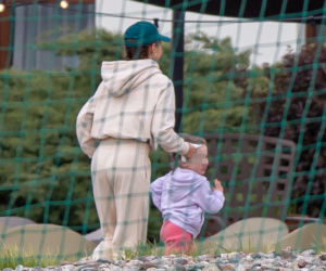Anna Lewandowska z rodziną odwiedziła Roberta na zgrupowaniu reprezentacji w Opalenicy