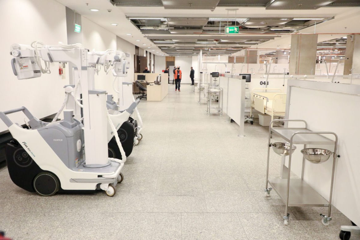 Szpital na stadionie narodowym