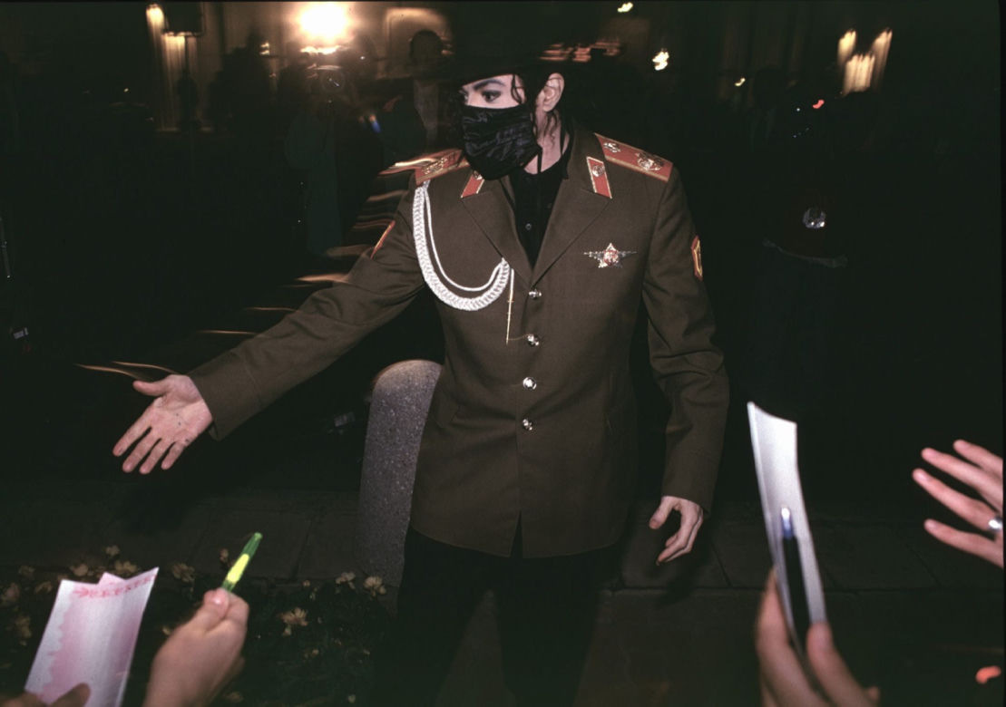 Michael Jackson w Warszawie, 1996r.