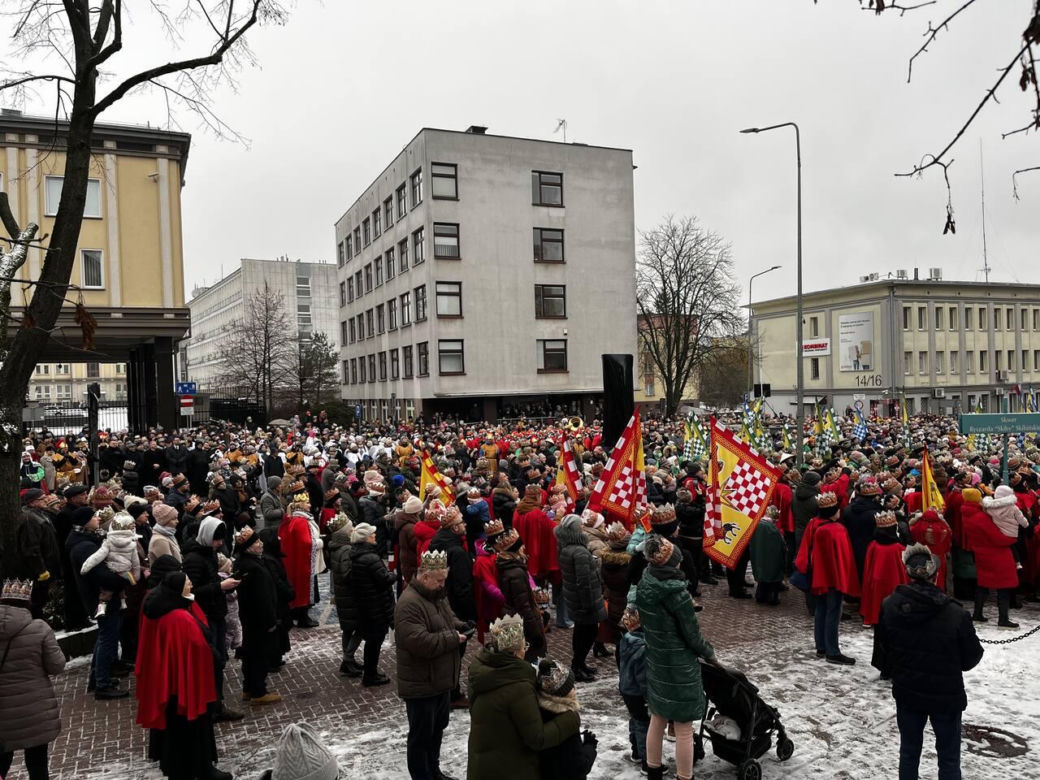 Orszak Trzech Króli 2025 na ulicach Białegostoku