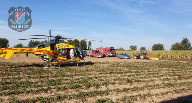 Zyck Polski. Rolnik przejechał ciągnikiem swojego syna