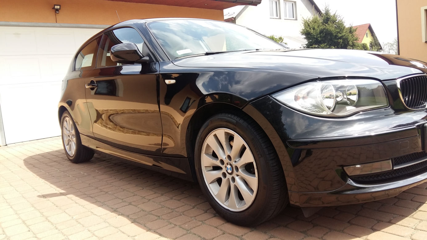 Pożar BMW 118d E81. Auto spłonęło na Podkarpaciu