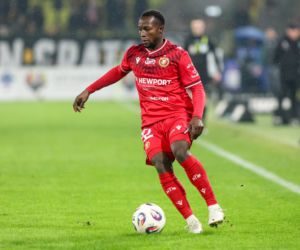 GKS Katowice - Widzew Łódź, zdjęcia kibiców z meczu 20. kolejki PKO BP Ekstraklasy