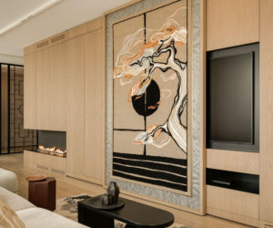 Artystyczny apartament na Powiślu - projekt modeko.studio