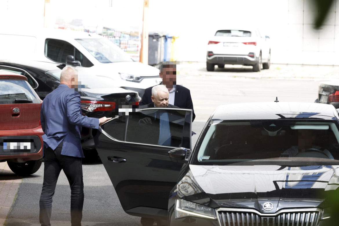 Jarosław Kaczyński pojechał do Krakowa