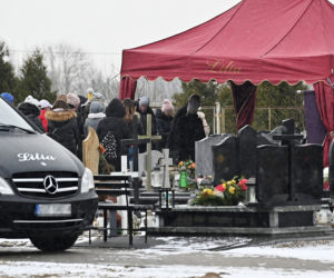 Zakatowany aniołek odszedł do nieba