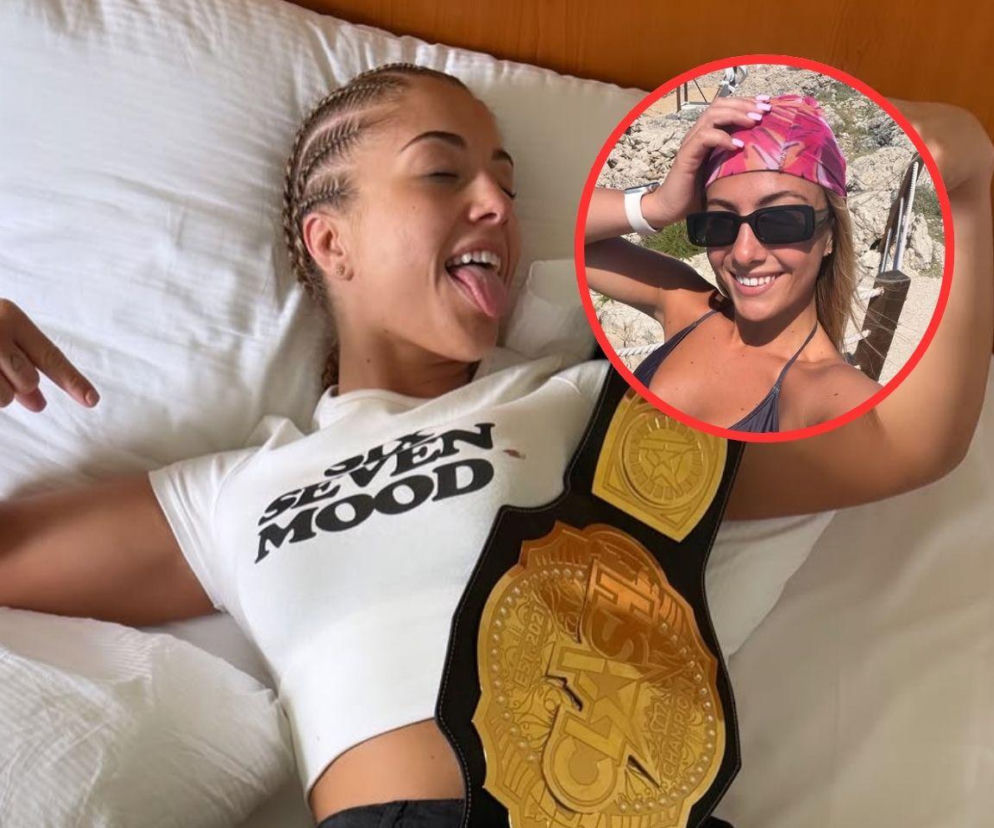 Hanka Gelnarova z pasem mistrzowskim, na miniaturze zdjęcie z wakacji. O formie zawodniczki KSW przeczytasz na SE.