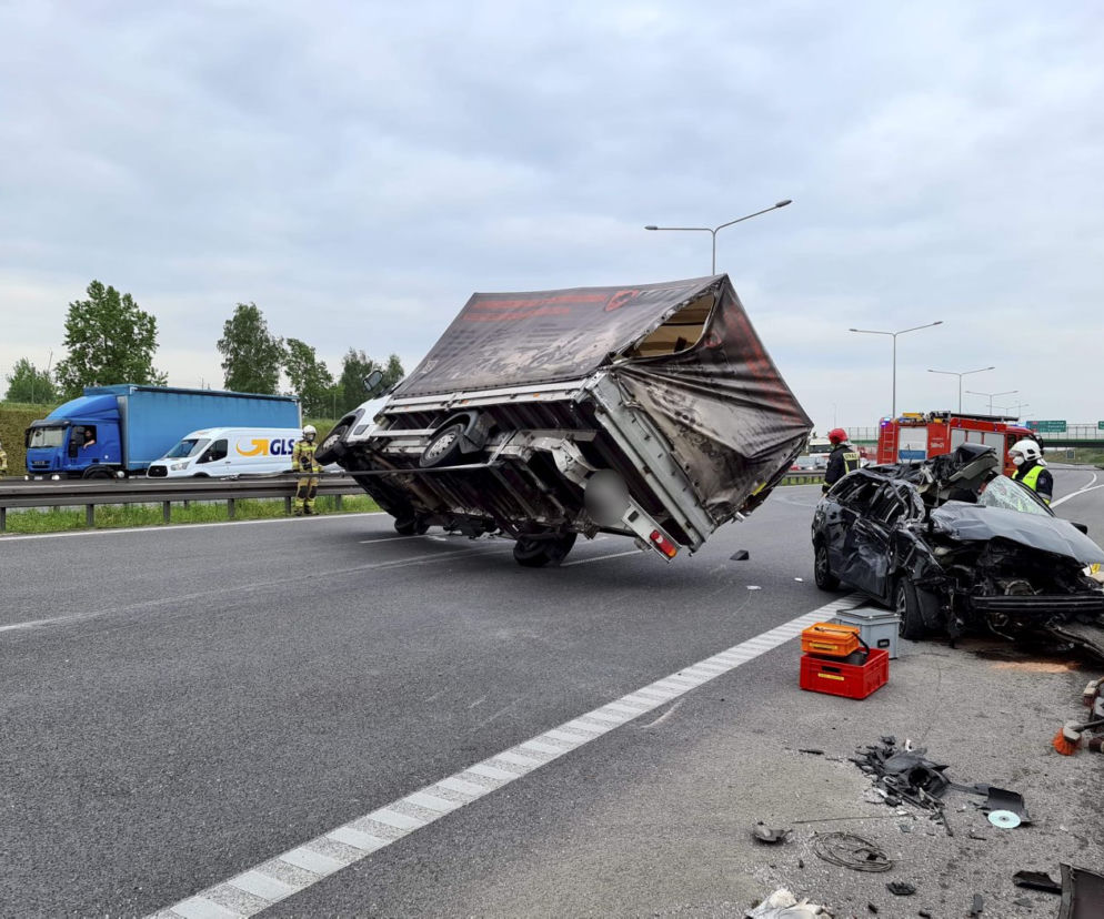 Wypadek na S8