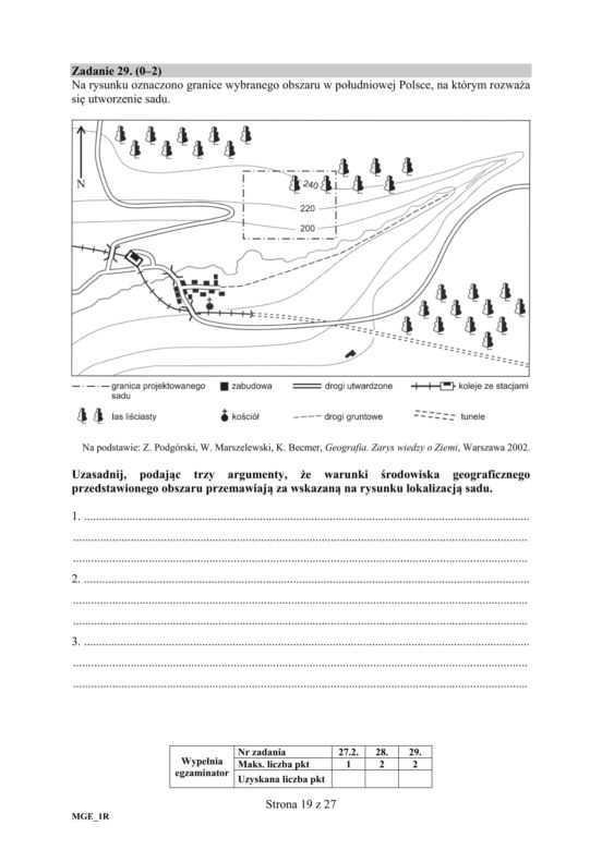 Matura 2020: Geografia. ARKUSZ CKE z geografii odpowiedzi z egzaminu 19.06.2020