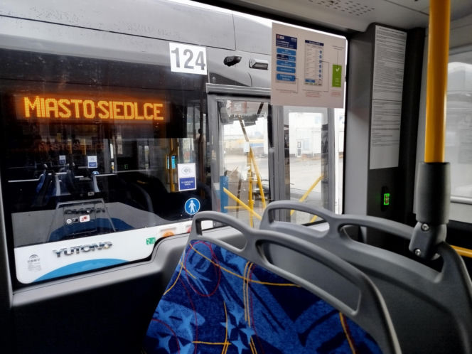 Nowe chińskie autobusy elektryczne marki Yutong w Siedlcach