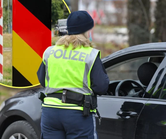 Kontrole na granicy. Niemiecka policja zagląda do bagażników