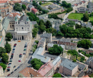 Lublin z lotu ptaka! Poznajesz wszystkie miejsca?