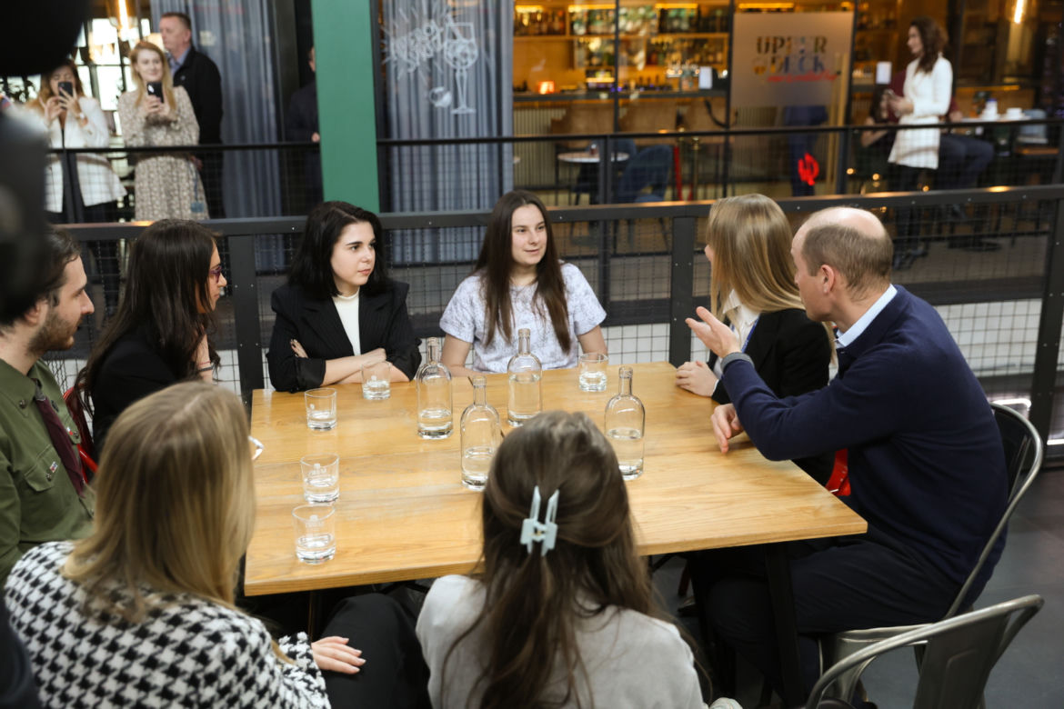 Książę William w Warszawie - drugi dzień wizyty