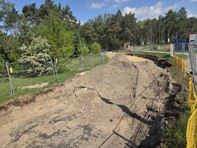 Przebudowa pętli tramwajowej w Lesie Gdańskim w Bydgoszczy. Byliśmy na placu budowy!