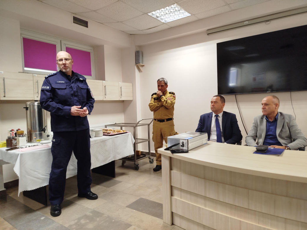 Powiatowe ćwiczenia strażackie w szpitalu wojewódzkim w Siedlcach