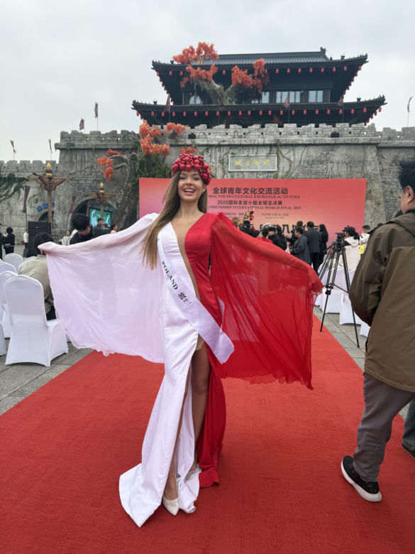 Polka podbiła Chiny! Ewa Bochenko z tytułem I Wicemiss Miss Friendship International 2025