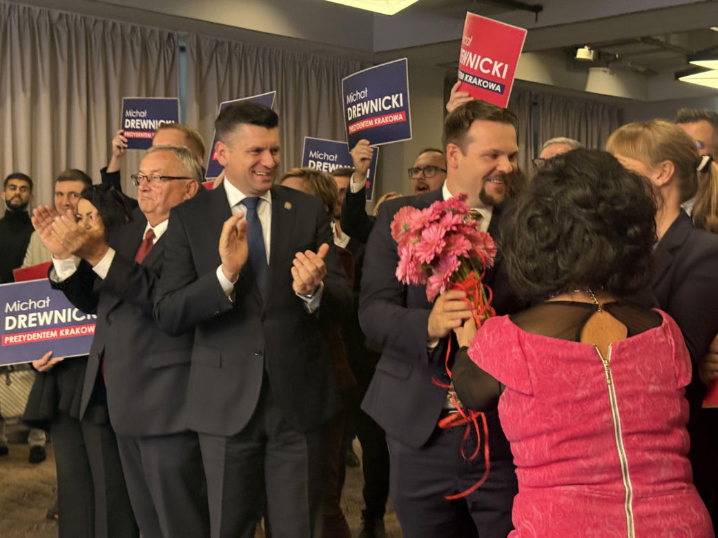 Wieczór wyborczy Michała Drewnickiego