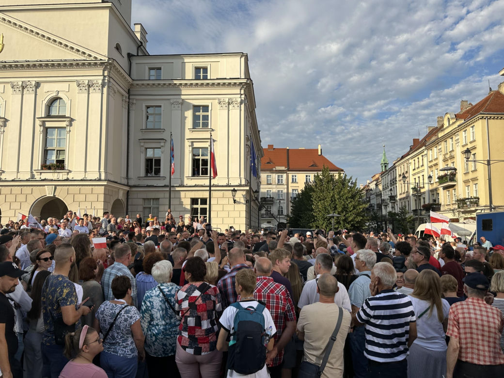 Karol Nawrocki w Kaliszu