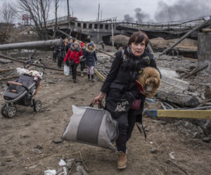 Ukraina. Zbombardowany Irpin