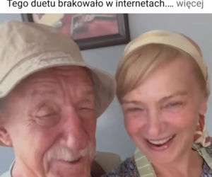 Ranczo 11 sezon. Solejukowa (Katarzyna Żak), Solejuk (Sylwester Maciejewski) na planie