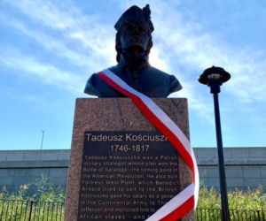 Tadeusz Kościuszko stanął na Greenpoincie