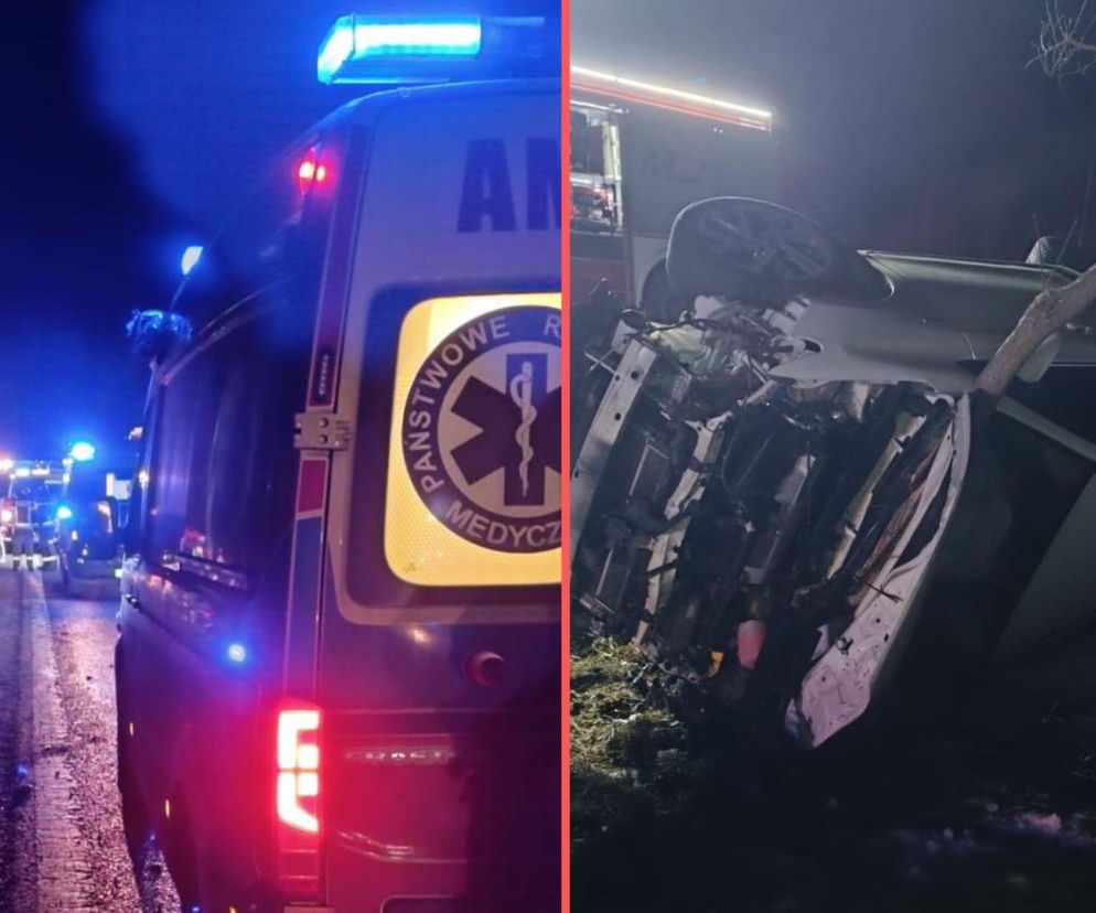 Dramat na DK5. Jedna osoba zginęła, cztery trafiły do szpitala