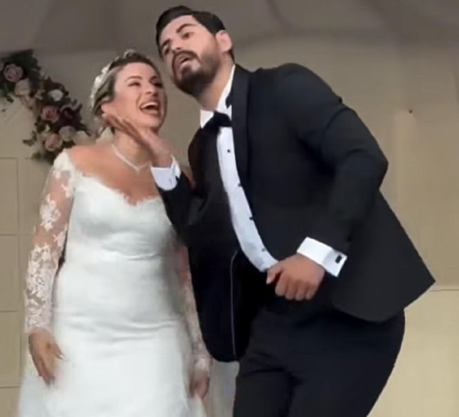 Cenay Turksever i jego żona  Gulsen Canikdere