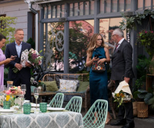 M jak miłość odc. 1903. Magda (Anna Mucha), Andrzej Budzyński (Krystian Wieczorek), Sylwia (Hanna Turnau), Adam Werner (Jacek Kopczyński)