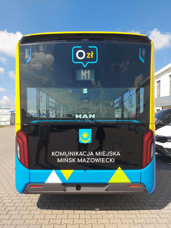 Miejska komunikacja w Mińsku Mazowieckim z elektrycznymi autobusami