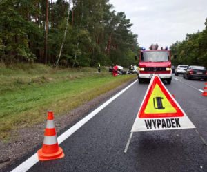 Wypadek na DK 10 w Przyłubiu! TRZY osoby poszkodowane! [ZDJĘCIA] 