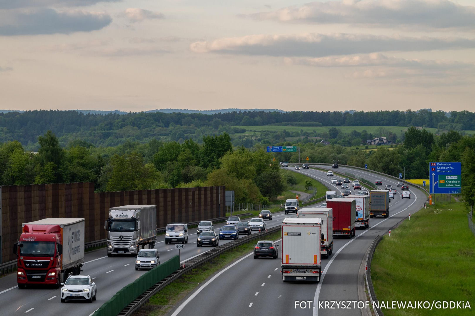 Autostrada A4 Kraków Południe - Balice