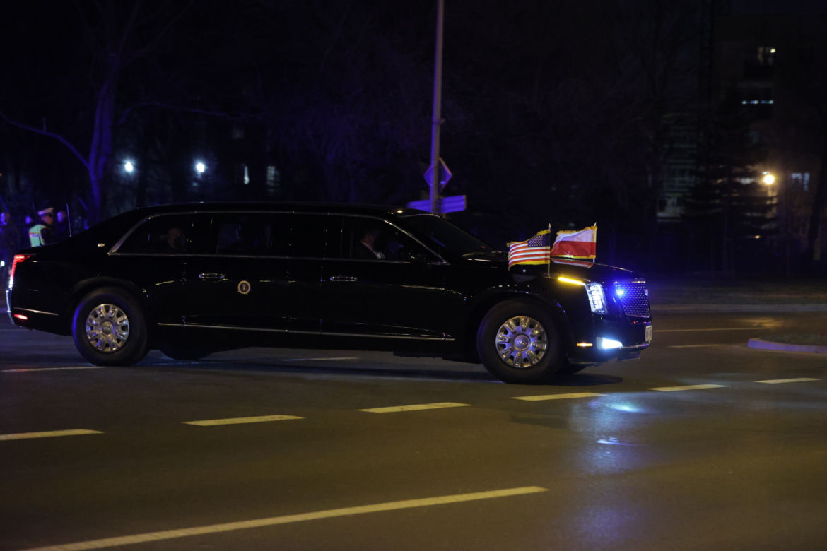 Joe Biden w Warszawie 