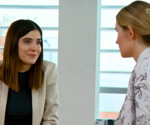 Barwy szczęścia, odcinek 2288, Agata (Natalia Zambrzycka), Mka (Ewa Mosakowska)