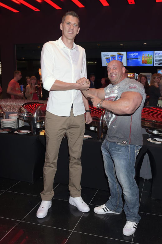 Cezary Trybański i Robert Burneika